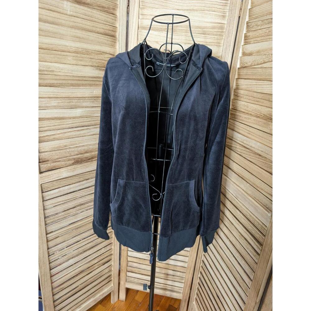 NWT Tek Gear Women’s Hoodie Full Zip BlackFront Cotton Blend Size S